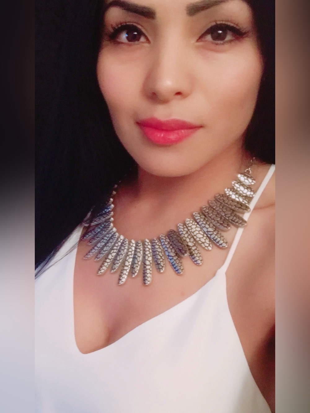 Silver Statement Necklace